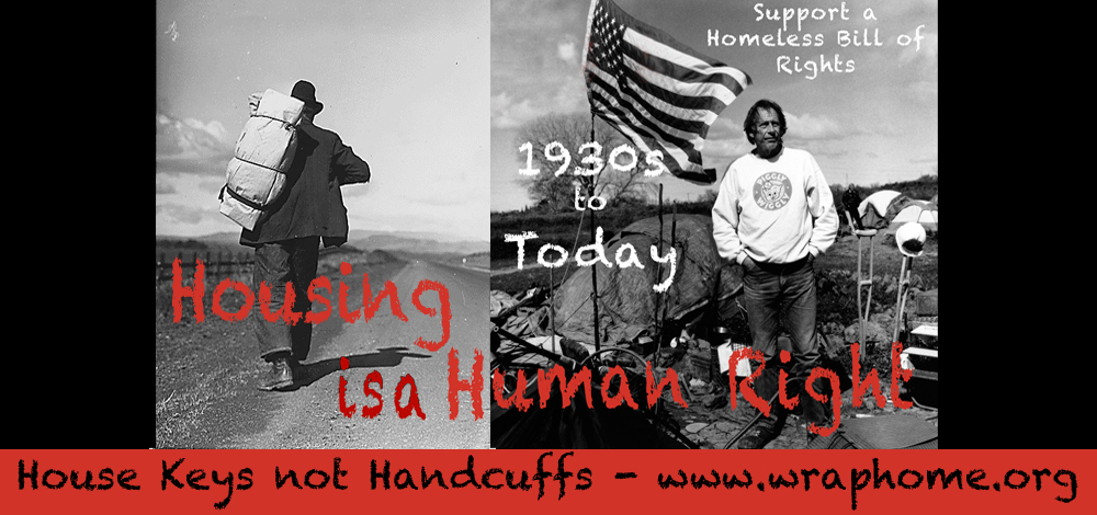 Housing is a Human Right - Support a Homeless Bill of Rights
