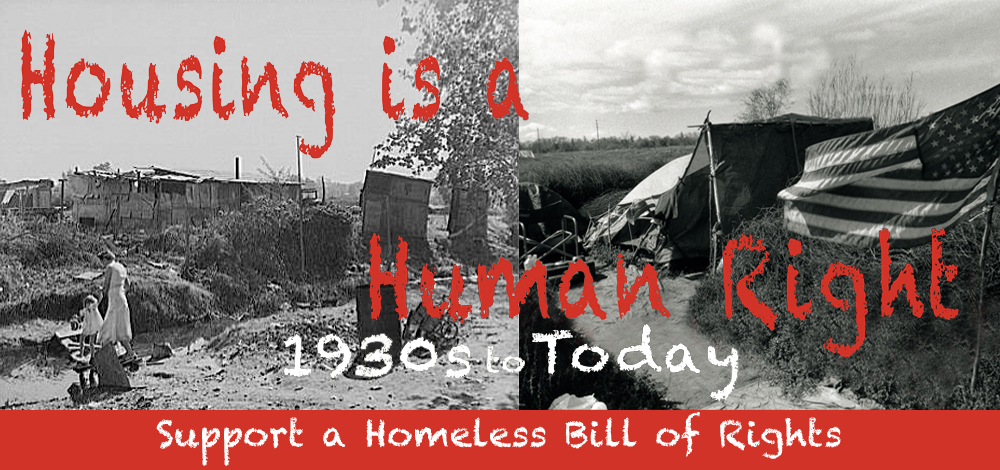 Housing is a Human Right - Support a Homeless Bill of Rights
